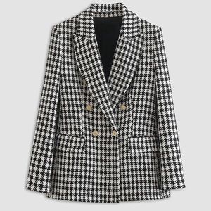 NWT Commense Women’s Houndstooth Blazer